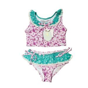 NWT SweetHoney Mallory Crop Swim Suit Size 5
